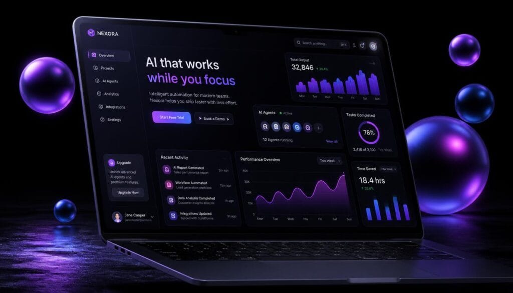 AI SaaS Landing Page