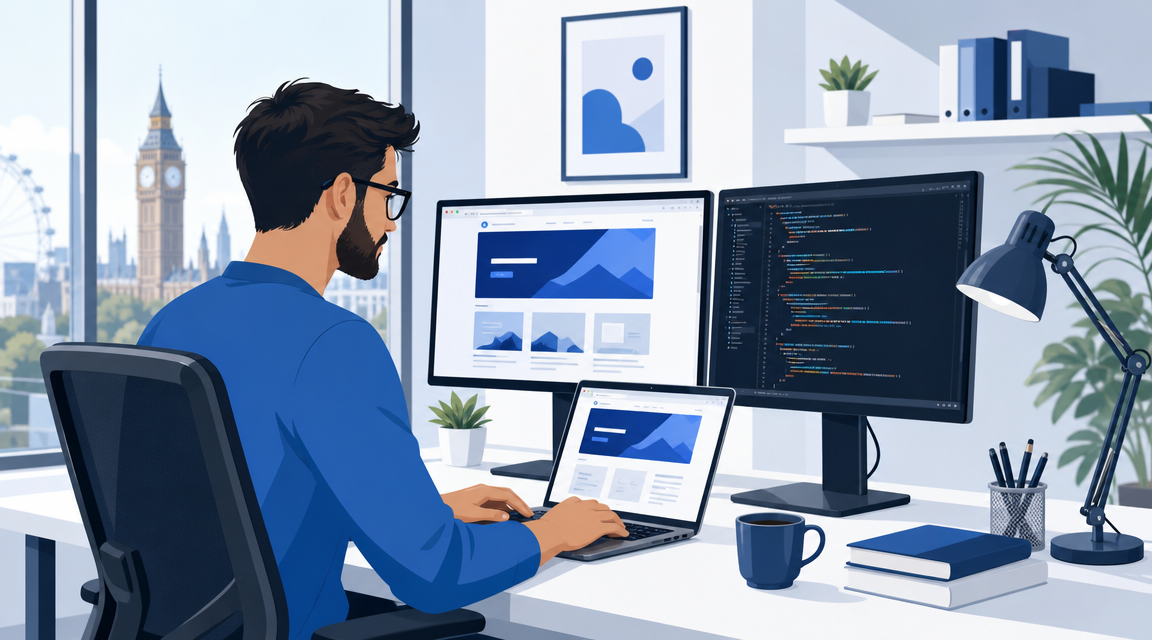 professional web development UK - PrimeStack Services building business websites