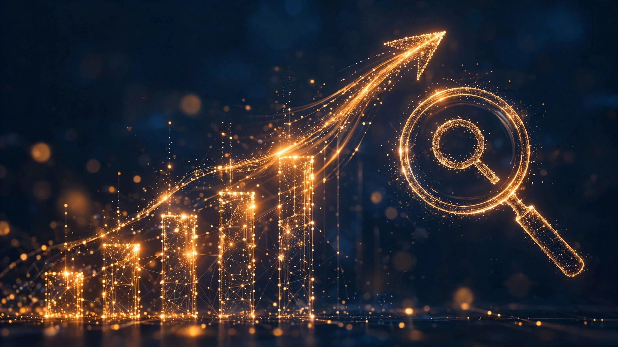 How Much Does SEO Cost for a UK Small Business in 2026? Illustration of rising search visibility and SEO growth for UK small businesses